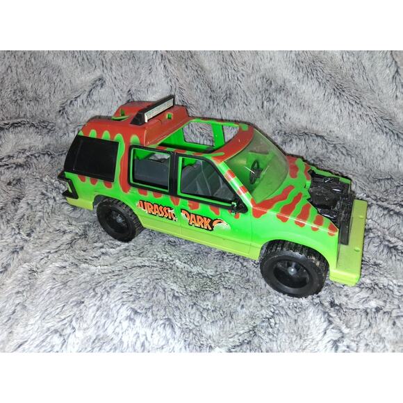 Jungle Explorer Jeep - Jurassic Park The Lost World 1993 Kenner Vtg Toy Vehicle - Picture 2 of 9
